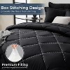 7-Piece Queen Bed-in-a-Bag - Ultra Soft All-Season Black Comforter Set with Sheets & Pillow Shams - 4 of 4