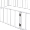 Kumasinova Twin/Full/Queen Size Metal Floor Bed with Safety Guardrails&Gate,Montessori Floor Bed,No Slats,Sturdy Metal Bed Frame for Kids - 4 of 4