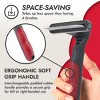 KONG 4-in-1 Interchangeable Rake, Slicker Comb and Pin Brush Heads Dog Grooming Brush - 4 of 4