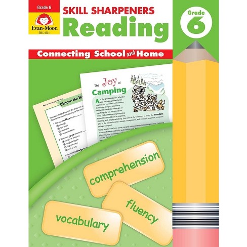 Skill Sharpeners: Reading, Grade 6 Workbook - by Evan-Moor Corporation  (Paperback)