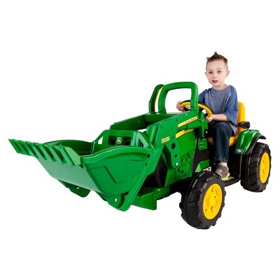 peg perego john deere front loader 12v