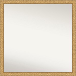 Amanti Art Lila Non-Beveled Wood Framed Bathroom Vanity Wall Mirror - 1 of 4