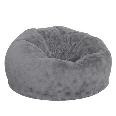 Panpan Bean Bag Chairs with Memory Foam,37 W White Teddy Bean Bag  Chair,Fluffy Lazy Sofa-The Pop Maison