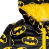 DC Comics Justice League Batman Zip Up Waterproof Rain Jacket Little Kid - 2 of 4