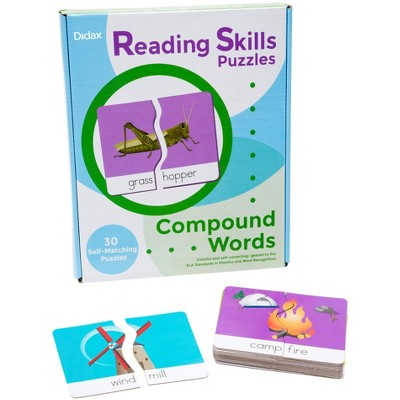 Didax Basic Skills Puzzles: Compound Words, Grades 1 to 3