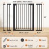 GOTGELIF Baby Safety Gate 36" Extra Tall 29.5-48.8" Wide Auto Close Pressure Mount Pet Gate - 4 of 4