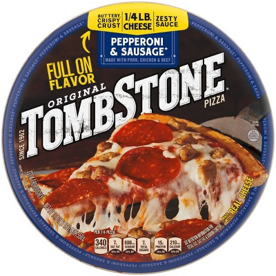 Tombstone Original Pepperoni & Sausage Frozen Pizza - 19.4oz