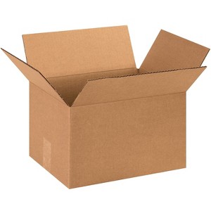 Box Partners Corrugated Boxes 13" x 9" x 8" Kraft 25/Bundle 1398 - 1 of 4