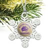 Western Carolina Catamounts Metal Snowflake Christmas Tree Holiday Ornament - 2 of 3