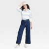 Women's High-Rise Sailor Wide Leg Ankle Jeans - Universal Thread™ - 3 of 4