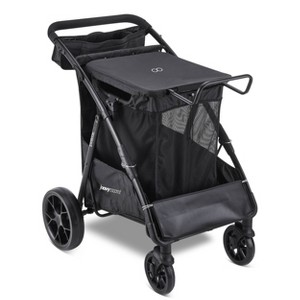 Jovvy Platoon Large Utility Portable Shopping Cart Outdoor Gear Wagon - Black - 1 of 4