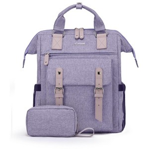 Laptop Backpack for Women, 15 Inch Teacher Nurse Bag Work Travel Computer Backpacks Purse, College Bookbag - 1 of 4