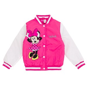 Disney Varsity Bomber Jacket Toddler - 1 of 4
