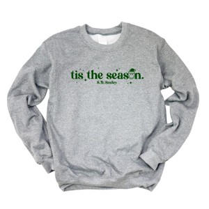 S.W.Smiley Tis The Season Sparkle - Women's Graphic Sweatshirt - 1 of 4
