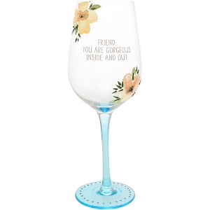 Pavilion Gift Company - Gorgeous Friend - 16 oz Glass - Drinkware - 1 of 4
