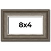 PosterPalooza | Panoramic Weathered Black Picture Frame - UV Acrylic, Foam Board Backing, Hanging Hardware - 2 of 4