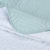 Catalonia King Size Bed Quilt Set, Summer Bedspread Coverlet, 3 Pieces Bedding Coverlet-1 Quilt and 2 Pillow Shams, 100x106 inches - 3 of 4