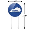 Kentucky KY Home State Solid Navy Blue Officially Licensed Acrylic Cake Topper - 2 of 4