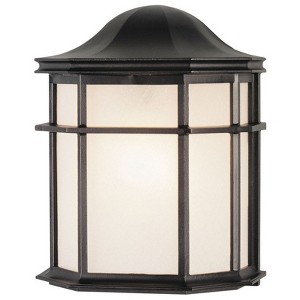 Westinghouse Textured Black Switch Incandescent Wall Lantern - 1 of 1
