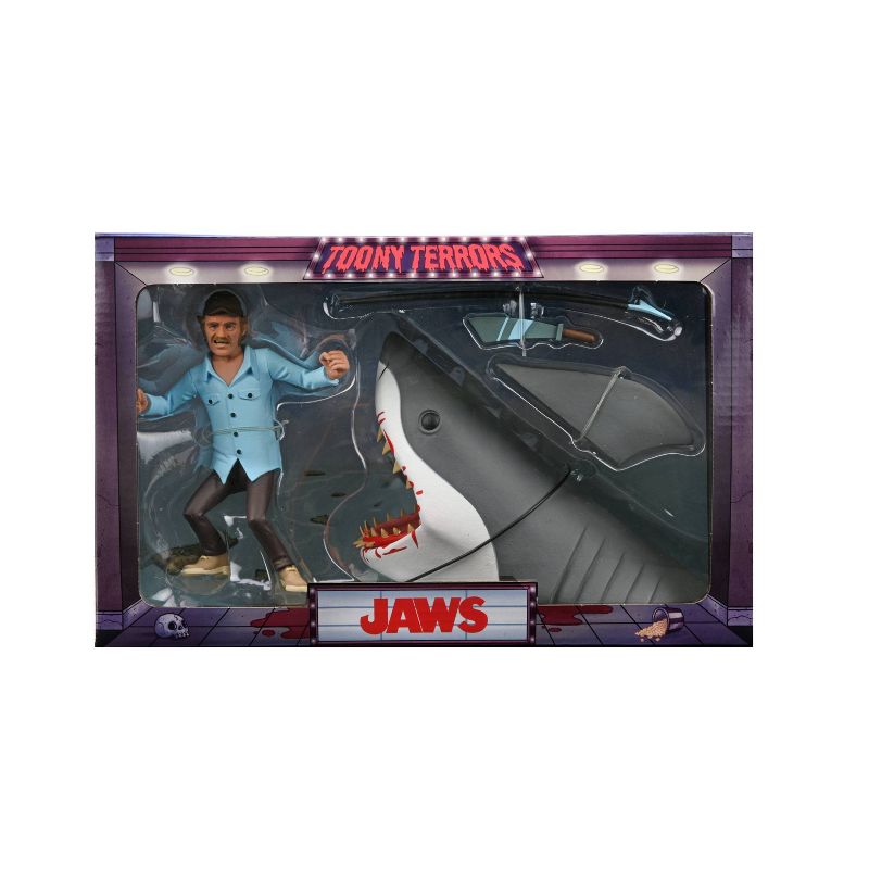 Jaws - 6&#34; Scale Action Figure - Toony figure &#34;Jaws &#38; Quint 2-Pack&#34;, 2 of 4