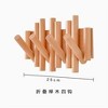 Paaaawaters Nordic-Style Beech Coat Rack - Solid Wood Clothes Hanger,Decorative Garment Hanger - 2 of 4