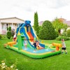 Costway Inflatable Water Slide Giant Splash Pool for Kids Backyard Fun - 2 of 4