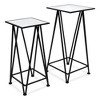 Cheung's Aeriva Set of 2 Square Metal Modern Tables - 4 of 4