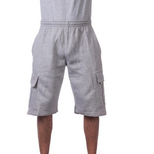 Pro Club Men's Six Pocket Fleece Cargo Shorts - 1 of 4