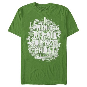 Men's Ghostbusters Ain't Afraid Ghost Collage T-Shirt - 1 of 4