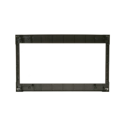 GE JX827SFSS 27 Inch Stainless Steel Deluxe Countertop Microwave Trim Oven Kit (Certified Refurbished)