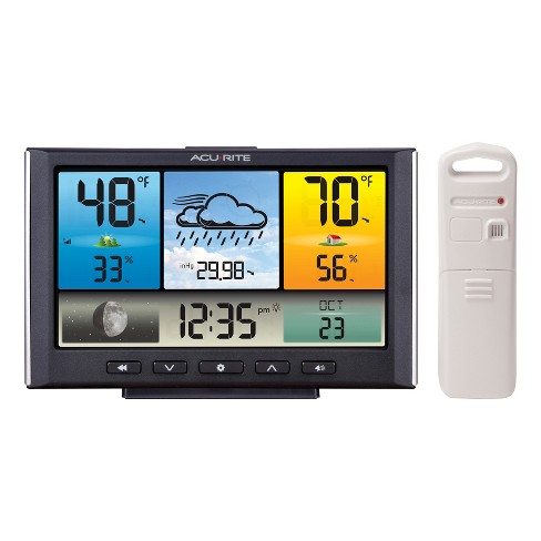 Acurite Home Weather Station With Color Display For Indoor/outdoor