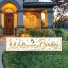 Beistle Plastic Jumbo Welcome Baby Yard Sign, 11.75" x 3' 11", (1/Pkg) Multicolored - 2 of 3