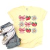 Simply Sage Market Coquette Strawberry Floral Garment Dyed Tee - 3 of 4
