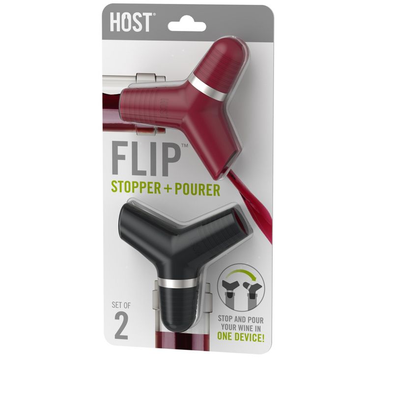 FLIP™ Stopper + Pourer by HOST®, 6 of 8