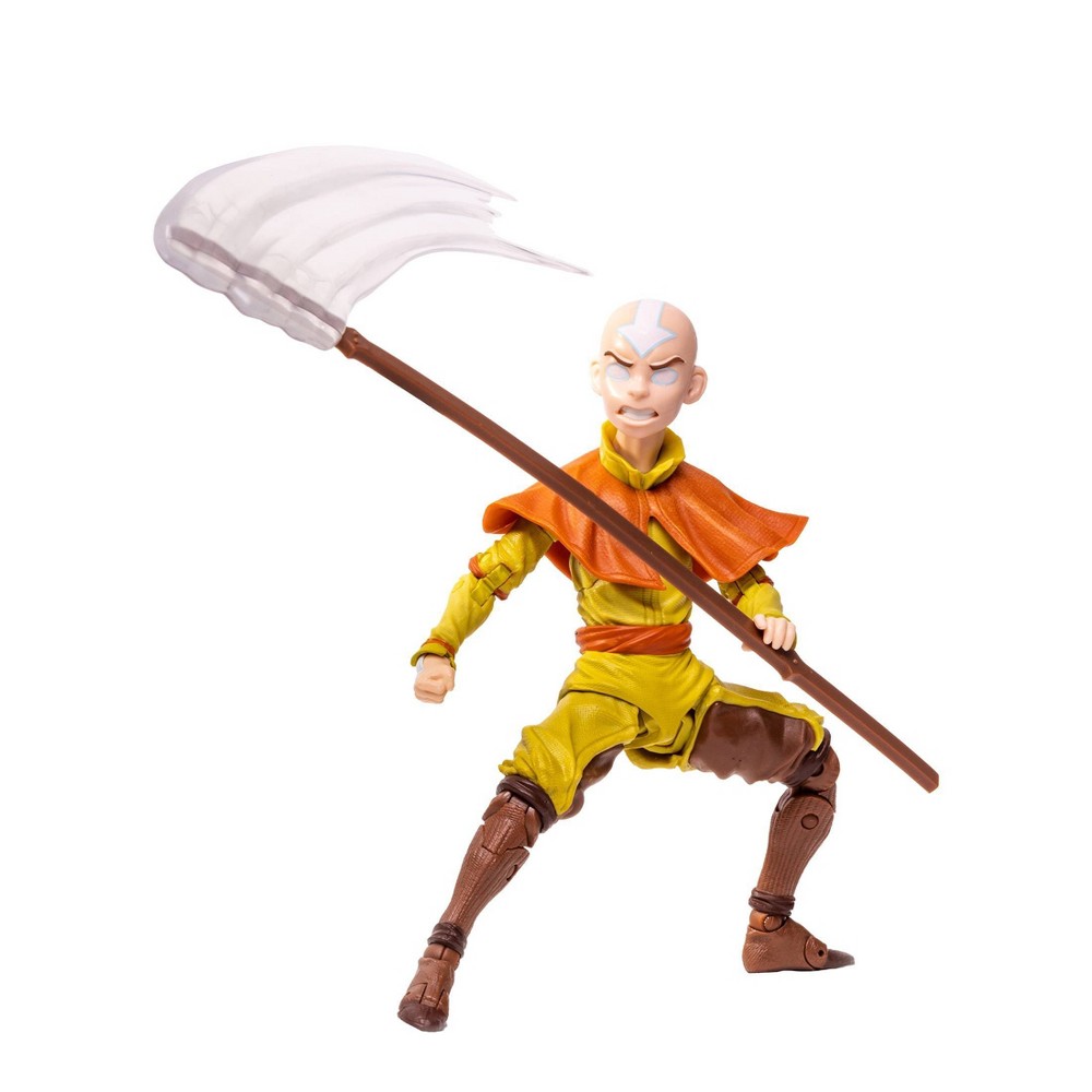 Photos - Action Figures / Transformers McFarlane Toys Avatar The Last Airbender 7" Figure - Aang Avatar State  (Gold Label)