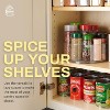 Home Intuition Round Plastic Clear Lazy Susan Turntable Food Storage Container for Kitchen - 4 of 4