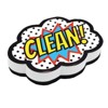 Ashley Productions® Magnetic Whiteboard Eraser, Superhero Clean!, Pack of 6 - 2 of 3