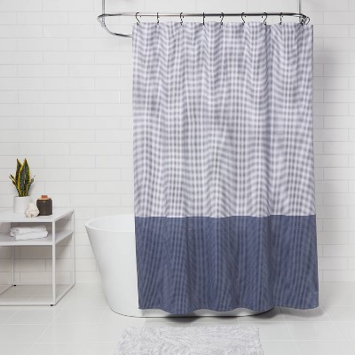 Blue Shower Curtains Target, Cobalt Blue Shower Curtain Set