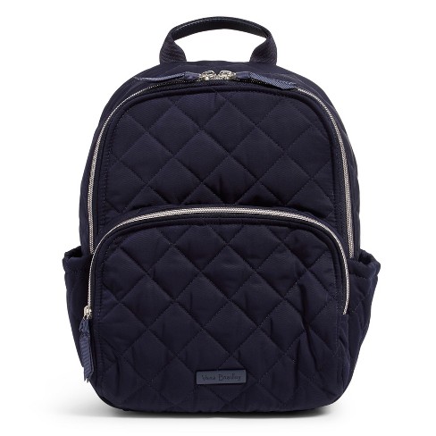 Vera Bradley Women's Performance Twill Small Backpack Classic Navy : Target