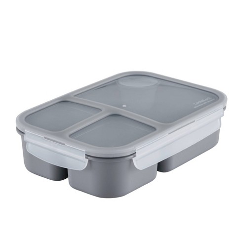 Locknlock On The Go Divided Food Container With Sauce Cup - 51oz : Target