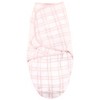 Hudson Baby Infant Girl Quilted Cotton Swaddle Wrap 3pk, Winter Forest, 0-3 Months - 4 of 4