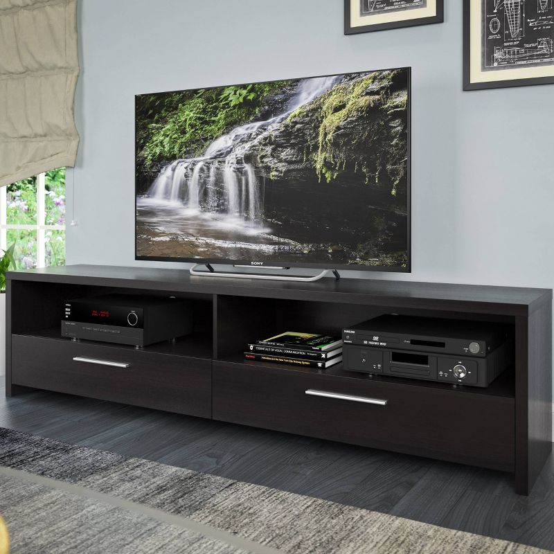 Fernbrook TV Stand for TVs up to 85&#34; Black - CorLiving, 2 of 6