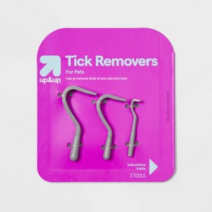 Tick Remover Set for Dogs - 3pc - up&up™ - 1 of 3