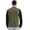 INSPIRE CHIC Men's Long Sleeve Tops Color Block Casual Raglan T-Shirt - 3 of 4