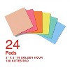 Staples Ultra Sticky Notes 3" x 3" Golden Hour Collection 100 Sheets/Pad 24 Pads/Pack (ST62885) - 2 of 4