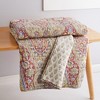 Emel Red Quilted Throw - Levtex Home - 2 of 4