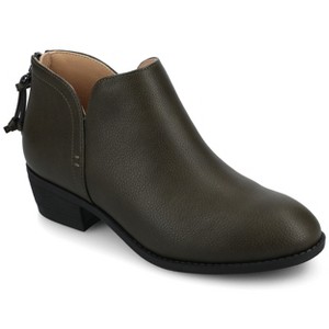 Journee Women's Livvy Medium and Wide Width Booties - 1 of 4