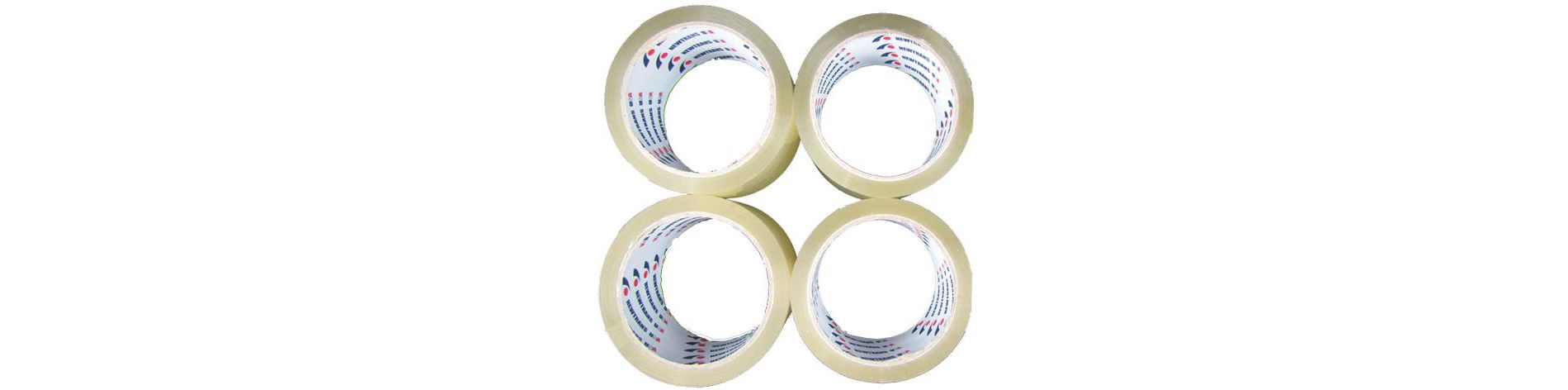 UBMOVE Packing Tape 4 Rolls of 2" x 55 Yds of Clear Acrylic Packing Tape