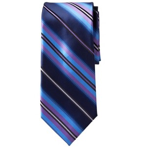 KingSize Men's KS Signature Collection Classic Stripe Tie - 1 of 2