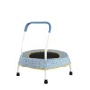 VisioGear Trampoline, Toddler Trampoline for Kids 1 Year Plus with Handle, Baby Gifts for Boys and Girls, Blue Forest, 27.5*27.5*30 - 3 of 4